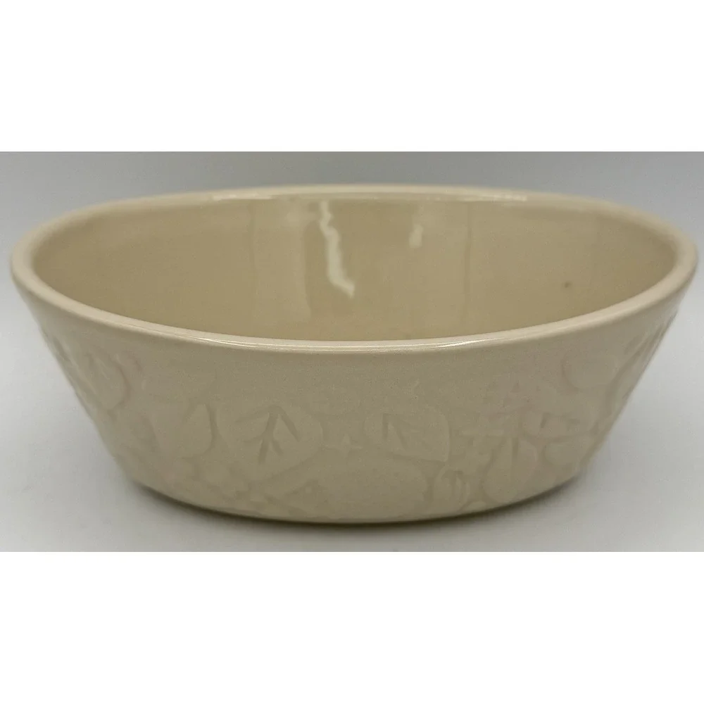 Mason Cash In the Forest Oval Pie Dish Beige Leaves 7x5